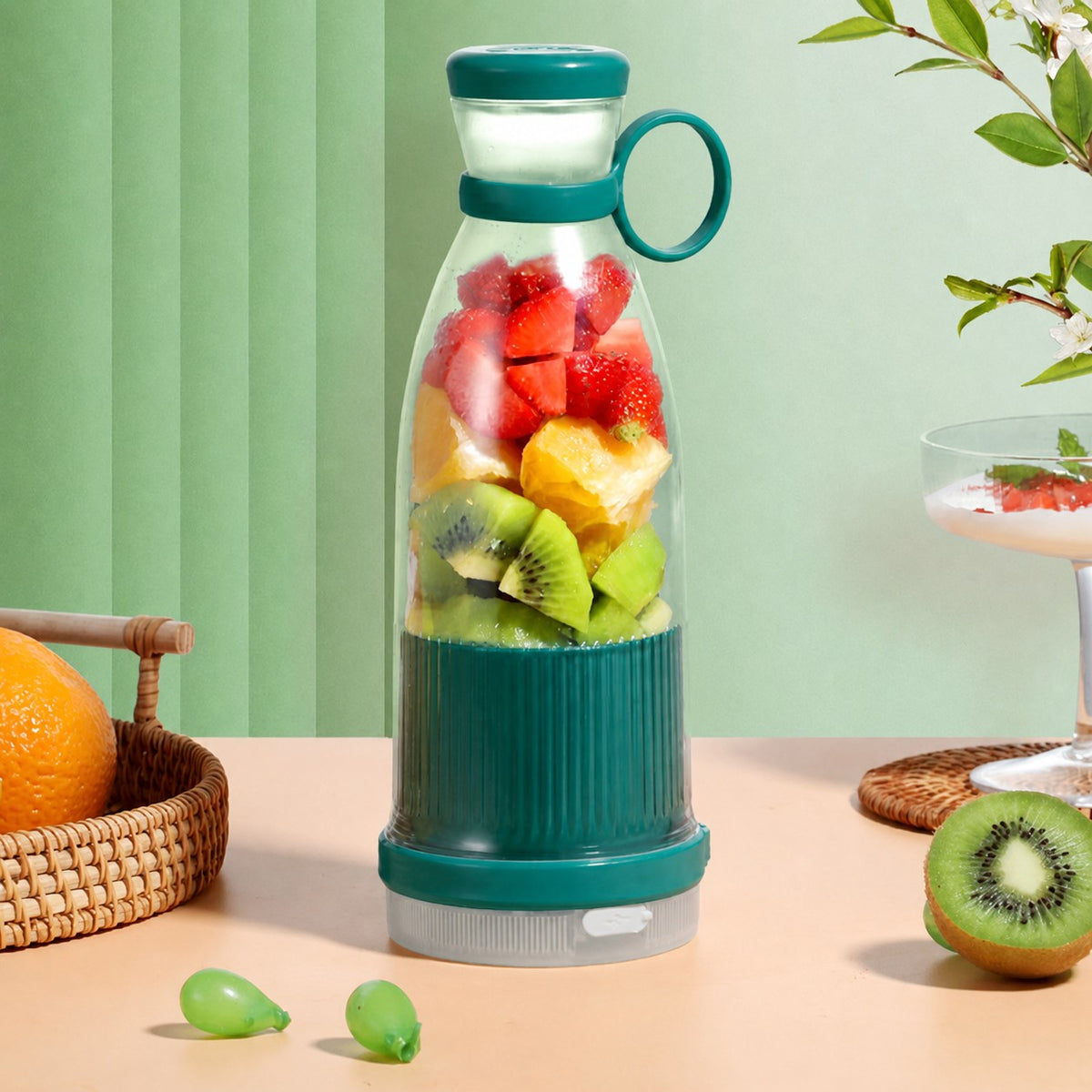 Prenosivi blender na bateriju 380 ml – slika 8