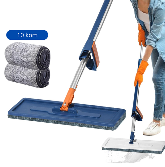 Mop sa samoceđenjem i 10 krpa