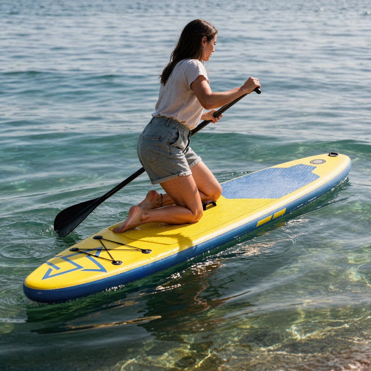 Tripmates SUP daska za 2 osobe, 320×81×15 cm, žuta – slika 3