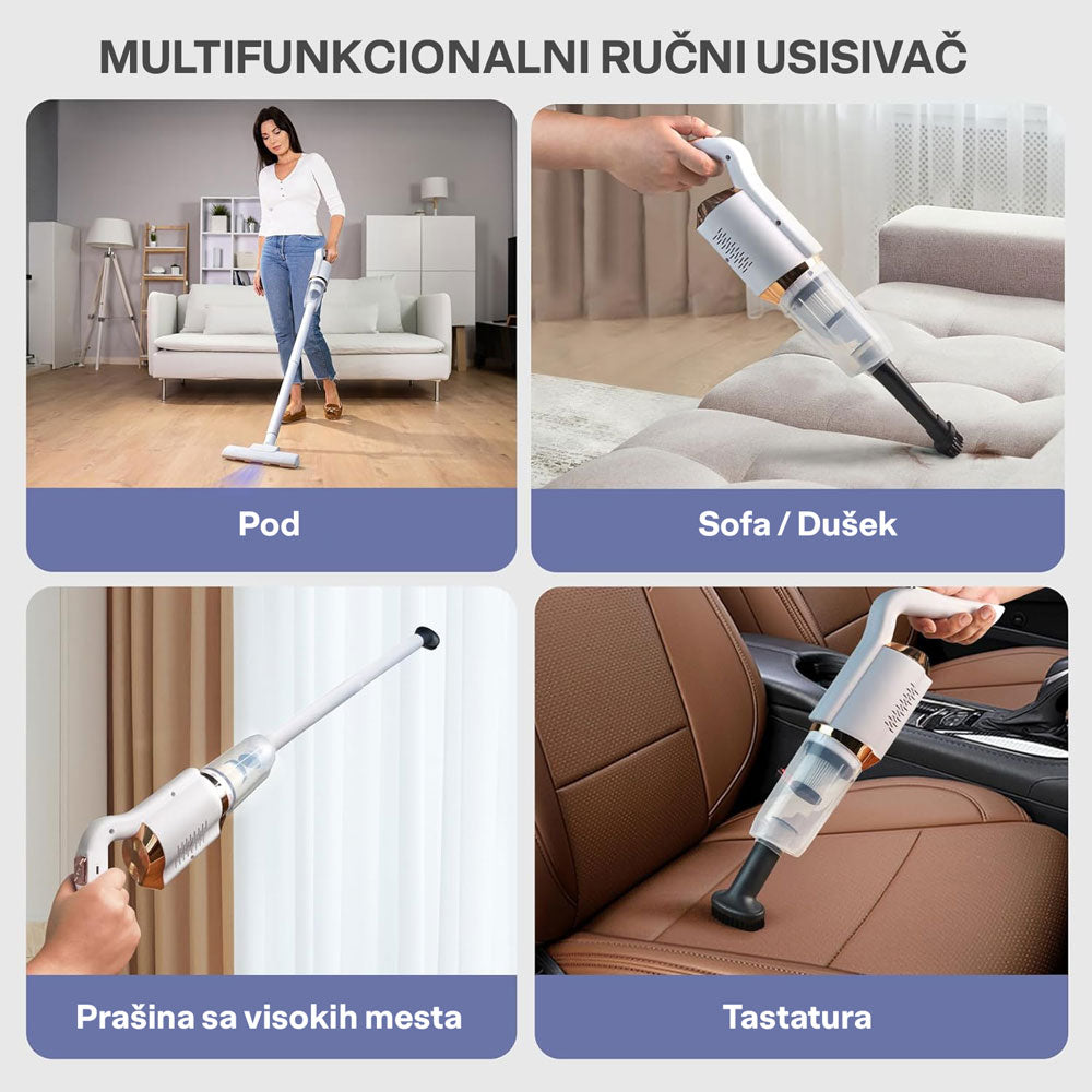 Bežični usisivač 120 W – slika 4