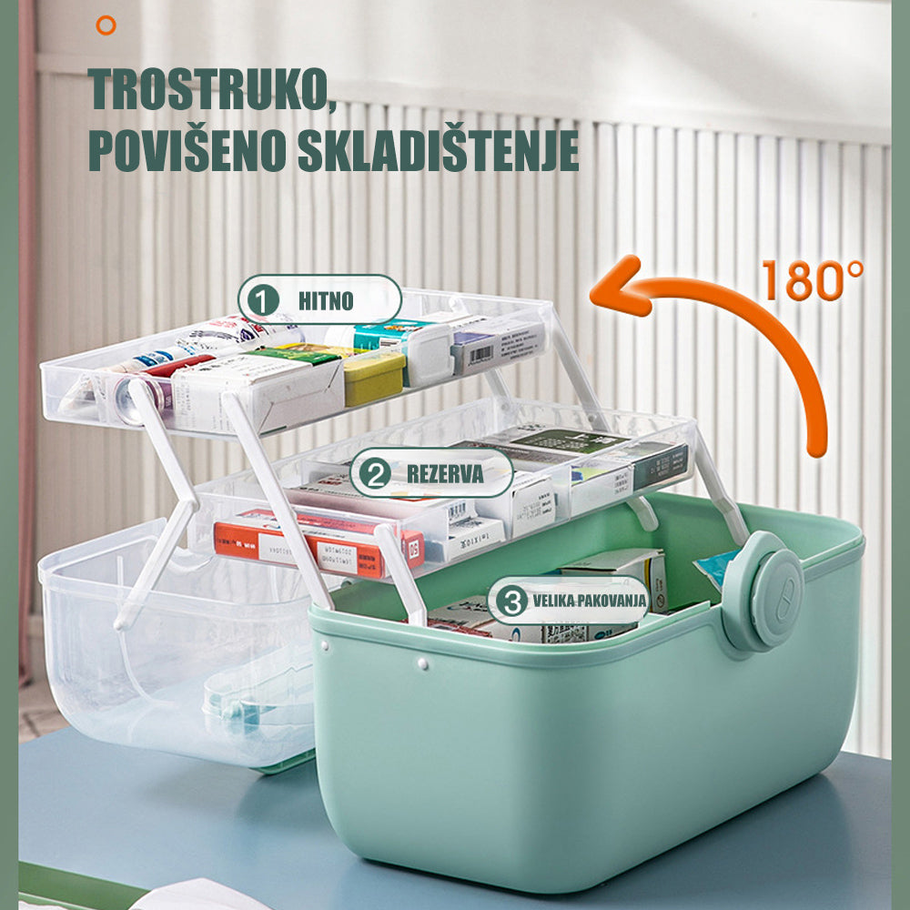 TRIO set organizatora za lekove – slika 5