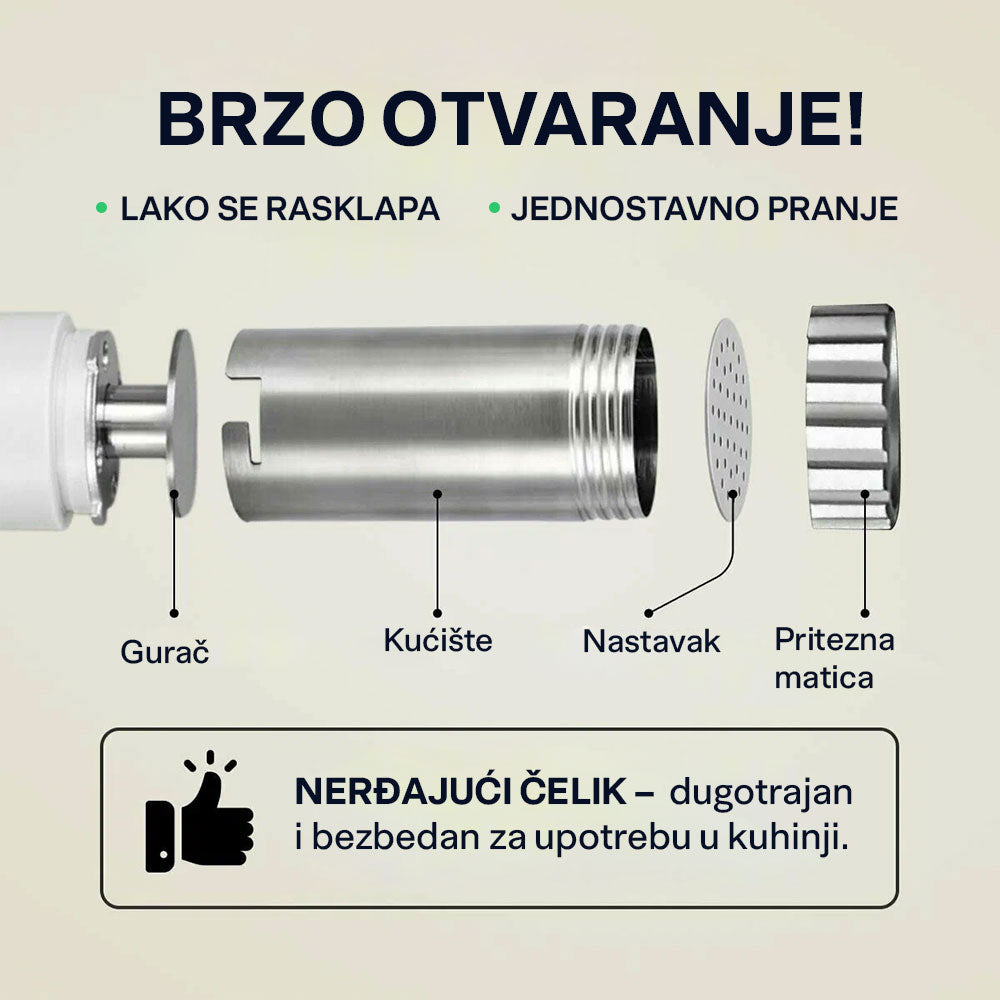 Aparat za pravljenje rezanaca i paste – slika 6