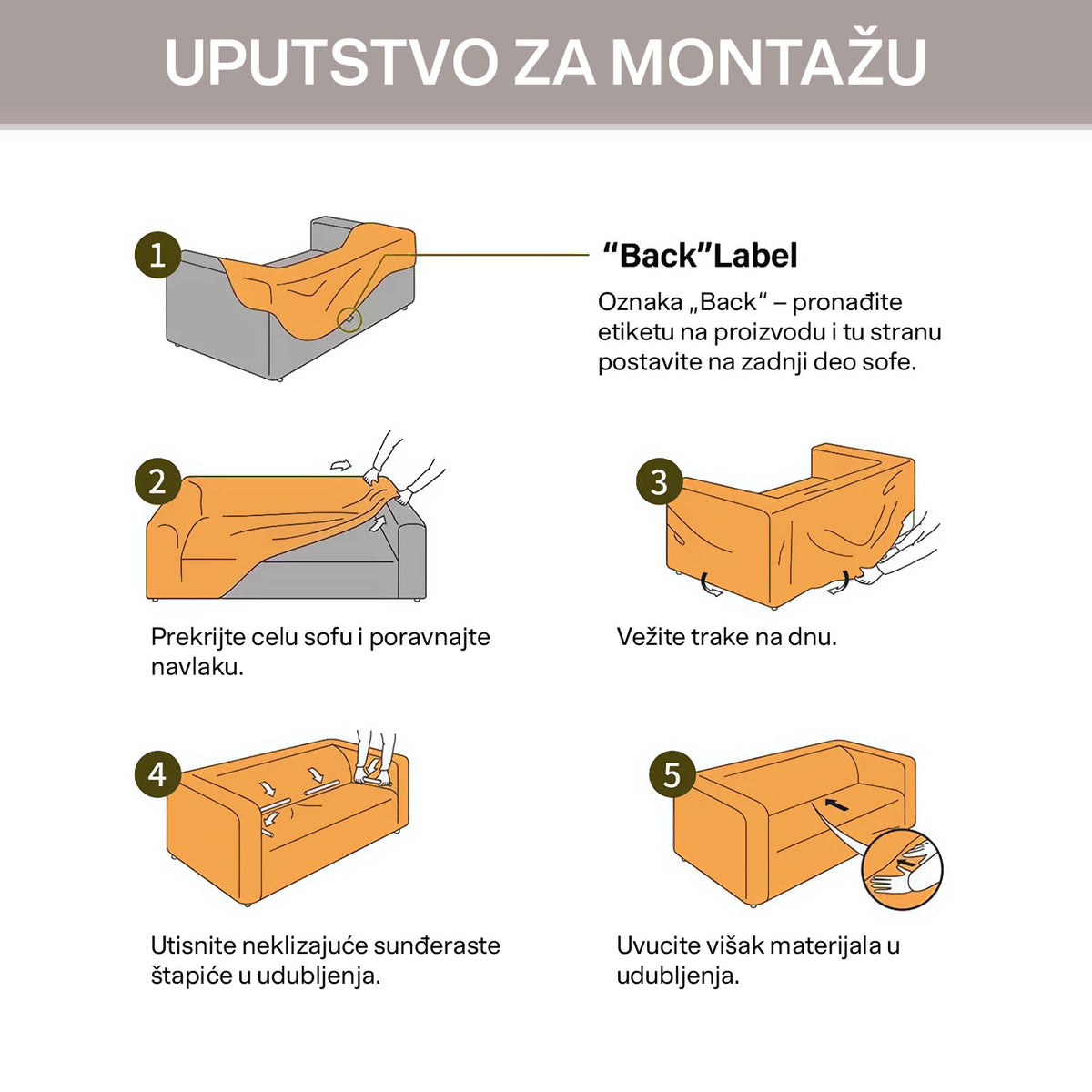 Retro pokrivač za dvosede i kauče 1+1 – slika 3