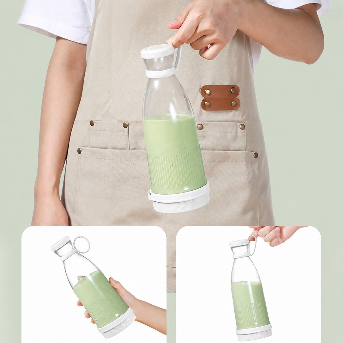 Prenosivi blender na bateriju 380 ml – slika 4