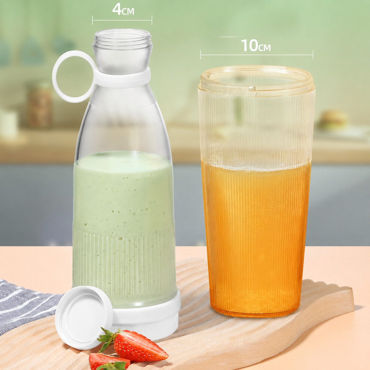 Prenosivi blender na bateriju 380 ml – slika 5