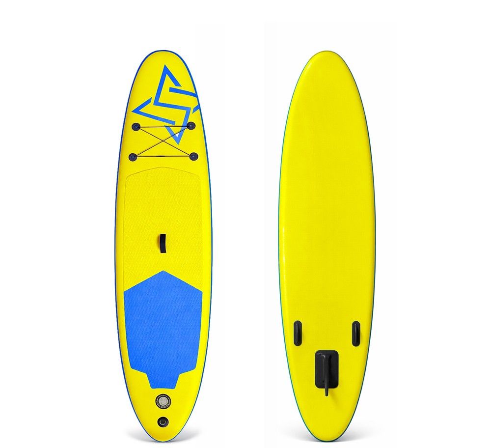 Tripmates SUP daska na naduvavanje za 2 odrasle osobe i 1 dete, 365×81×15 cm, žuta